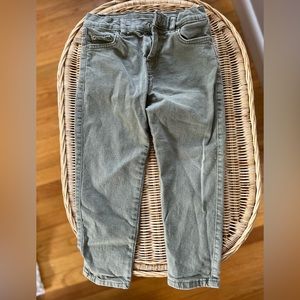 Zara boys sage green jeans size 6 worn once